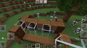 КАК ПОСТРОИТЬ АВТОФЕРМУ ШЕРСТИ В МАЙНКРАФТЕ/ПОСТРОЙКИ MINECRAFT