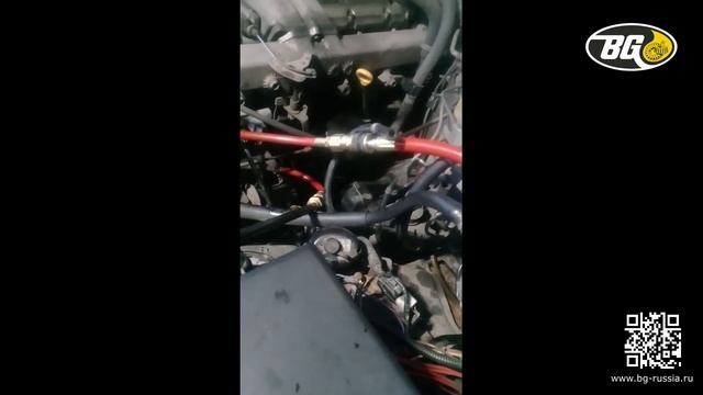 Toyota Land Cruiser 100/105: Очистка топливной системы дизельного двигателя по технологии BG смотреть онлайн