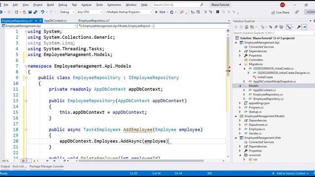 Repository Pattern in ASP.NET Core REST API