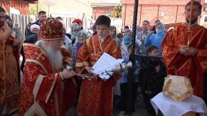 Освящение Богородице Владимирского храма в Сотниково Улан Удэнской и Бурятской епархии