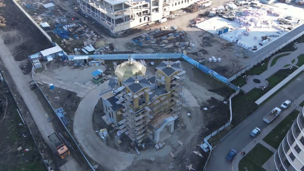 ОСВЯЩЕНИЕ И МОНТАЖ КОЛОКОЛОВ В ХРАМЕ СВЯТОГО АПОСТОЛА АНДРЕЯ ПЕРВОЗВАННОГО ГОРОДА КРАСНОДАРА смотреть онлайн