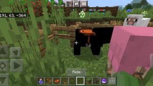 minecraft black pig glitch: bedrock v1.19.63