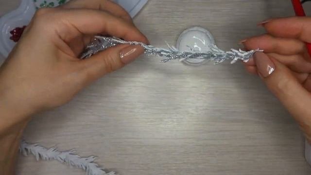 ВЕНОК из глиттерного фоамирана на Новый год. МАСТЕР КЛАСС от Creative G.