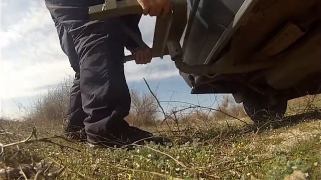 Перевозка парамотора на фаркопе легкового автомобиля. Transportation of a paramotor on a tow-bar. смотреть онлайн