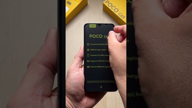 POCO C65 Smartphone - Budget Friendly!