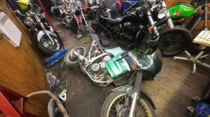 Honda Transalp 400 Обслуживание вымирающего поколения тур эндуро
