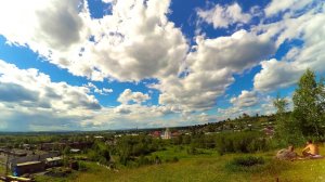 Таймлапс Уральская сопка, город Карпинск