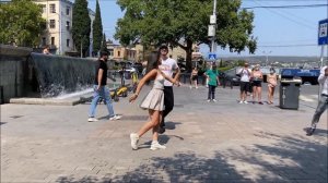 Дарида Лезгинка 2021 Девушки Танцуют Красиво На Улице Руставели Тбилиси Чеченская ALISHKA Хит Darid