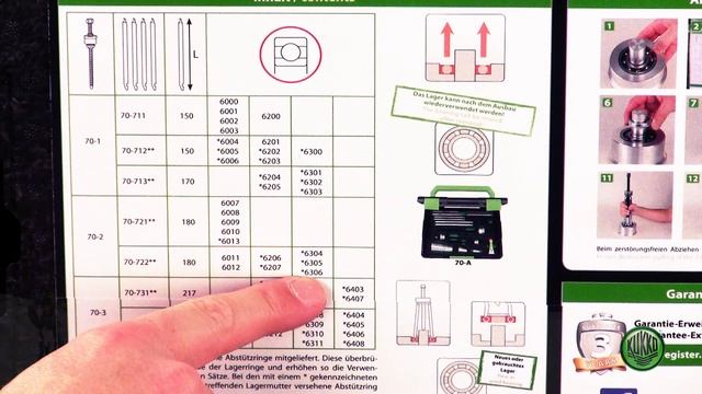 KUKKO 70 A Съёмник для снятия шакоподшипников 57 пред мм +кейс для хранения без разрушения сепарат смотреть онлайн