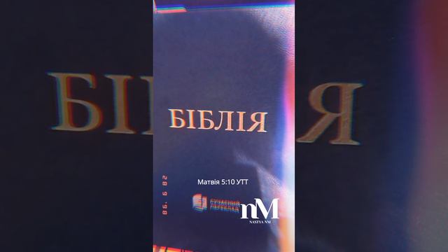 Блаженні переслідувані за праведність, бо їхнє Царство Небесне. Матвія 5:10 УТТ #писание #библия