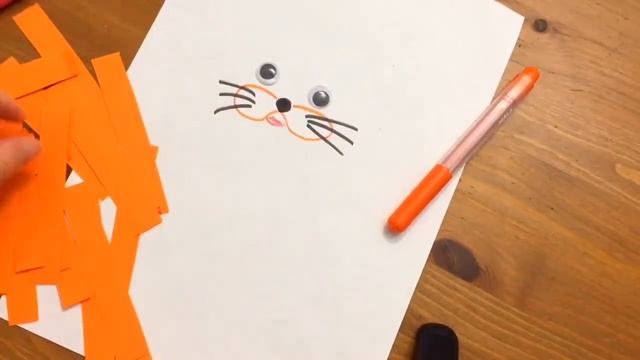 DIY Поделки из бумаги   Аппликации для самых маленьких   Делаем тучку и льва смотреть онлайн