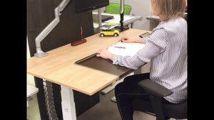 Cтол-трансформер Unique Ergo Desk с электрической регулировкой высоты