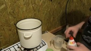 Диагностика варроатоза методом смыва. Смыв клеща.