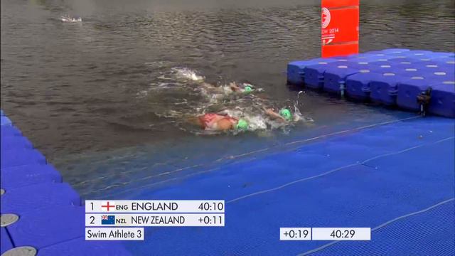 Triathlon: Mixed Relay - Day 3 Highlights Part 1 | Glasgow 2014 смотреть онлайн