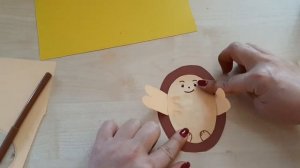 Объемная аппликация. Простые поделки с детьми. DIY