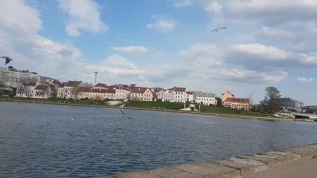Река Свислочь. Минск.