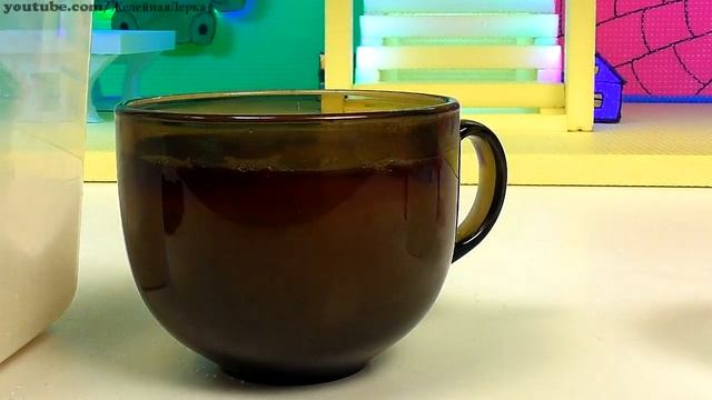 ЖЕЛЕЙНАЯ СВИНКА ЛЕРКА что будет если насыпать 100 ложек сахара в чай детское видео смотреть онлайн