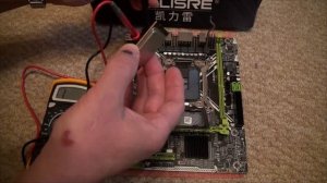 материнская плата Kllisre x79 LGA 2011 КЗ в цепи питания процессора