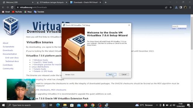 Modul II Instalasi Oracle VM Virtualbox смотреть онлайн