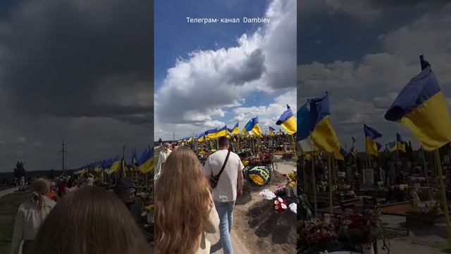 Кривой Рог. Огромное кладбище уничтоженных ВСУшников!!!