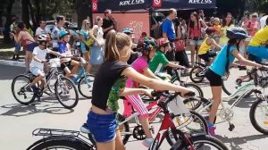 ⭐️  Влог ⭐️  20-я детская ВЕЛОГОНКА «Весёлые гонки» 23 июля 2016 Одесса \ Сhildren's cycling