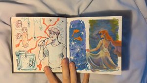 Обзор на СКЕТЧБУК за 2023 год 🌿✨