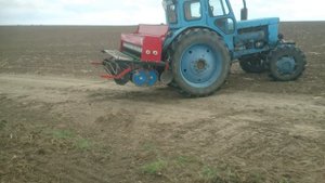 китайская сеялка заря, сеем сою