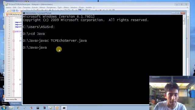 Client Server TCP dengan Bahasa Java смотреть онлайн
