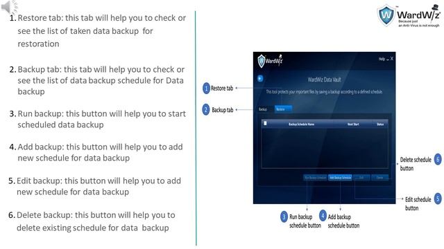 Launched WardWiz Data Vault (English) смотреть онлайн