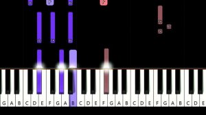 2Pac - Dear Mama  (piano tutorial)