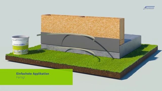 Гидроизоляция фундамента в деревянном доме FRANKOSIL® 1K PLUS смотреть онлайн