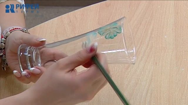 Школа Дизайна. Роспись по вазе смотреть онлайн