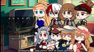 people deku save react to him