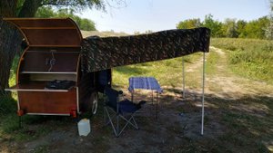 ДОМ НА КОЛЕСАХ ДЛЯ МОТО СВОИМИ РУКАМИ.