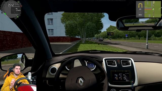 1 ЧАС РАБОТАЮ В ТАКСИ - ВЗЯЛ МАШИНУ В КРЕДИТ - СКОЛЬКО ЗАРАБОТАЮ ЗА 1 ЧАС - City Car Driving + РУЛЬ смотреть онлайн