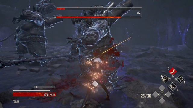 CODE VEIN Lv1 No Damage  乱戦 猛りの女傑 パリィ禁止 смотреть онлайн