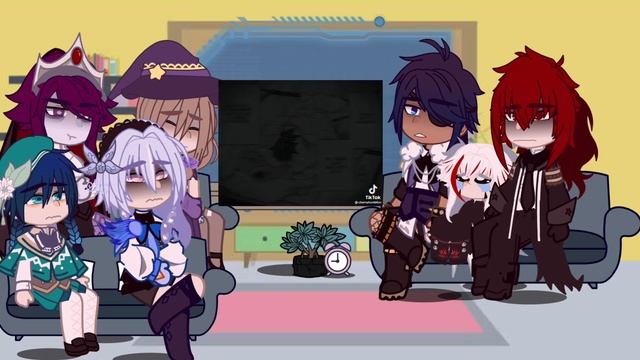 mondstadt Reacts to male y/n as giyuu //part two// смотреть онлайн