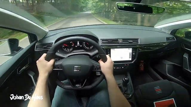 SEAT IBIZA 1.6 TDI 95 hp 5 door POV TEST DRIVE смотреть онлайн