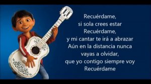 Song |Coco,Miguel |remember me lyrics