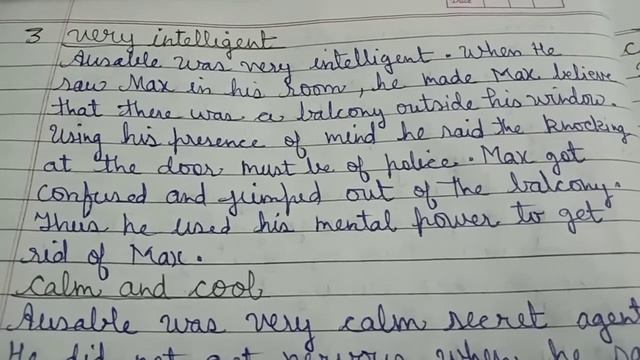 Character sketch of Ausable : the secret agent ( class 10 th the midnight visitor ) смотреть онлайн