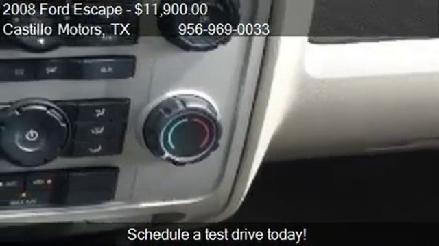 2008 Ford Escape XLT 4dr SUV for sale in WESLACO, TX 78596 a смотреть онлайн