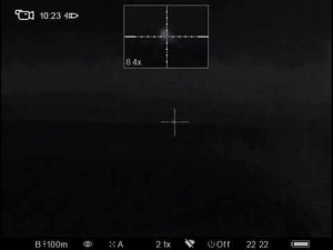 Заяц в тепловизионный прицел Pulsar Trail XQ38 (выстрел)