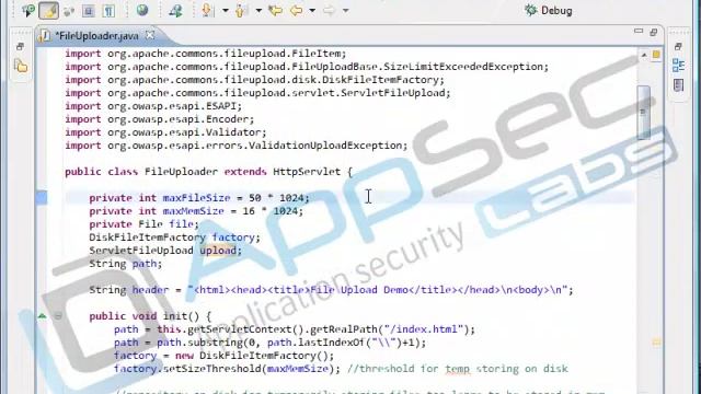Java Secure Coding: File Uploads 11 3 File Sizes