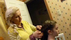 Причёска для девочки-косички- Как сделать причёску за 2 минуты!