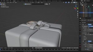 Как сделать новогодний подарок в блендере