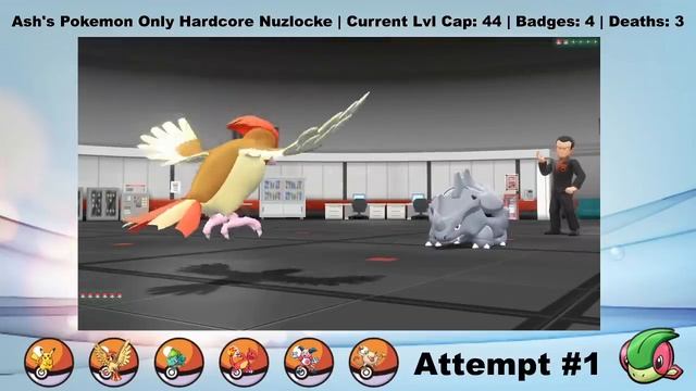 Pokémon Let's Go Pikachu Hardcore Nuzlocke - Ash's Pokémon Only! (No items, No overleveling) смотреть онлайн