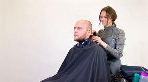 Силиконовый воротник Problonde для мужской стрижки