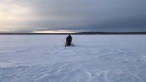 Мотобуксировщик 15 л.с. с лыжным модулем