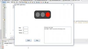 Traffic Light Simulator | Multi-Threading | Java Swing