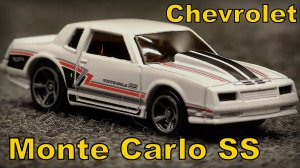 Chevrolet Monte Carlo SS Модель машины Масштаб 1:64 Hot Wheels Мини-копия автомобиля